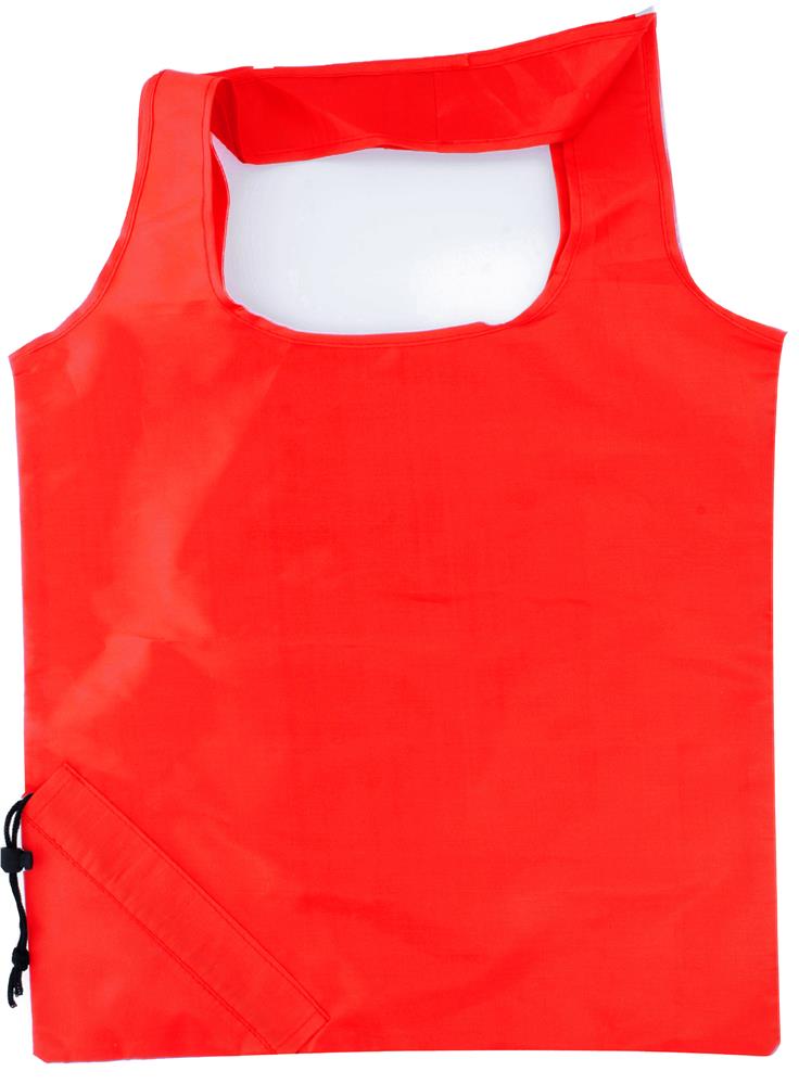 Sac shopping pliable polyester personnalisé FRESA, devant (sérigraphie)