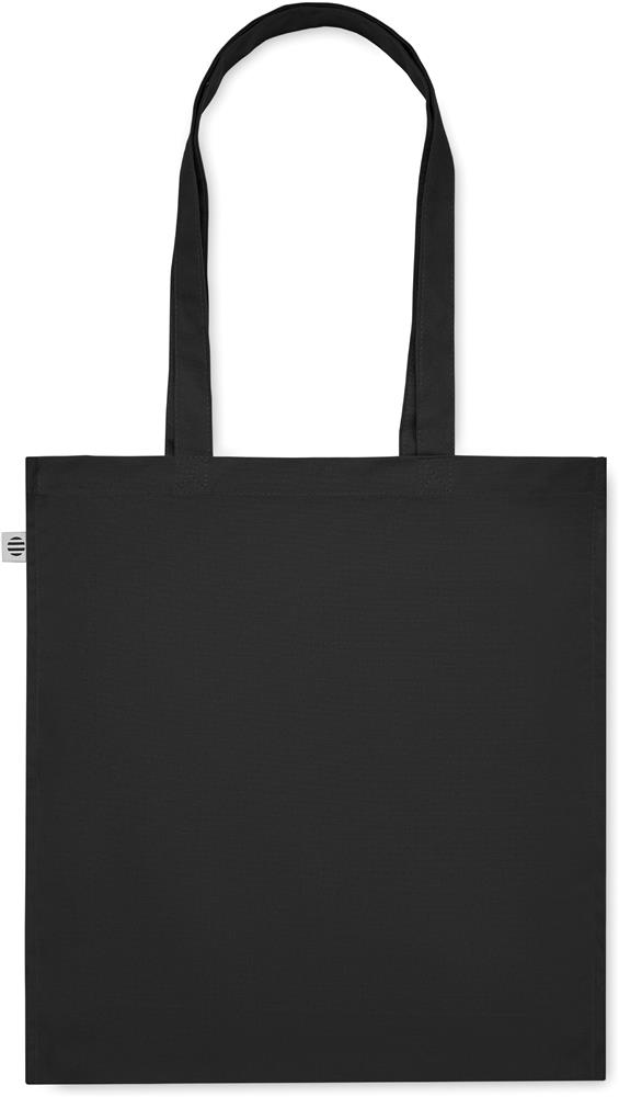 Tote bag coton bio 220 g/m² personnalisé BENTE COLOUR, dos (transfert numérique)