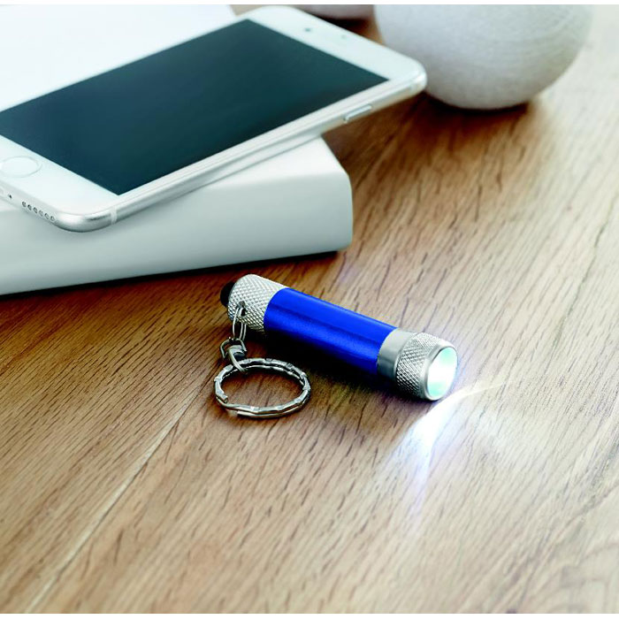 Lampe torche porte-clés aluminium personnalisée ARIZO