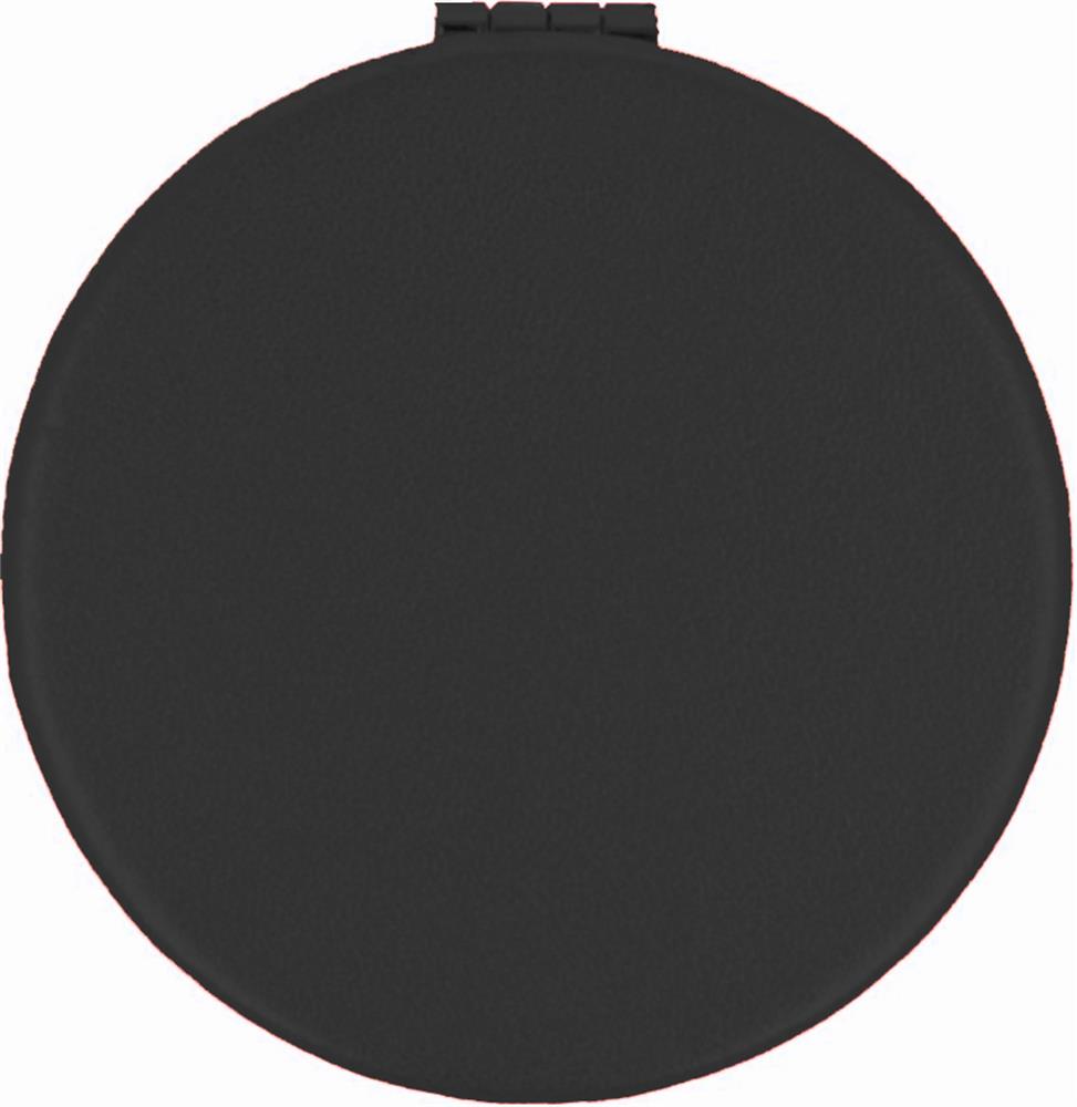 Miroir de poche rond personnalisé GLOW ROUND, dessus (tampographie)
