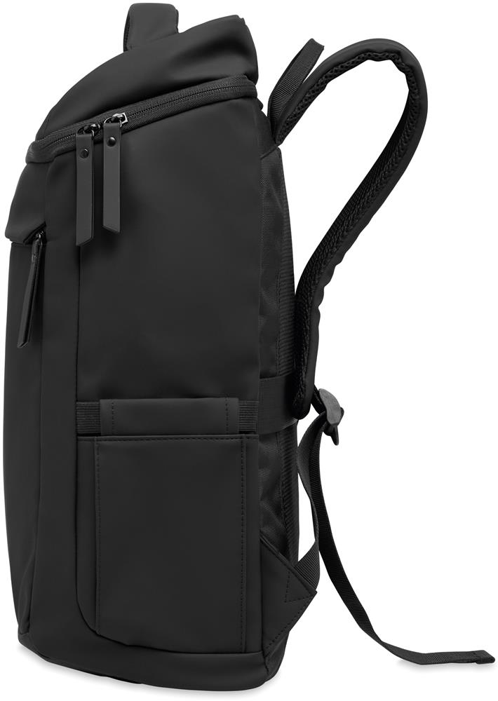 Sac à dos PU ordinateur 15'' personnalisé BOULDER, poche droite