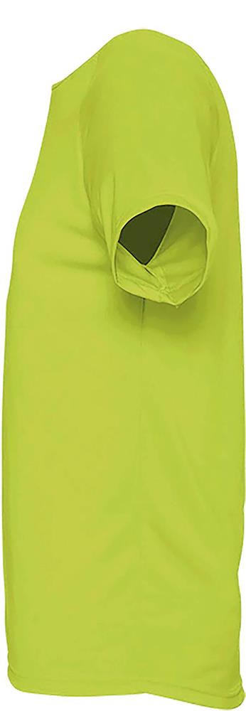 Tee-shirt sport respirant 140 g/m² personnalisé SPORTY, manche gauche