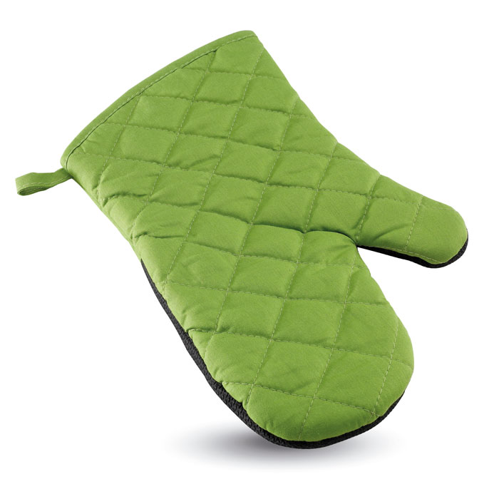 Gant de cuisine coton personnalisé NEOKIT, Vert