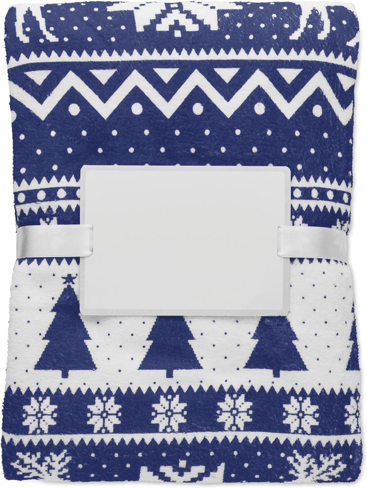 Plaid polaire 190 g/m² personnalisé TOSTI, insert (étiquette numérique)