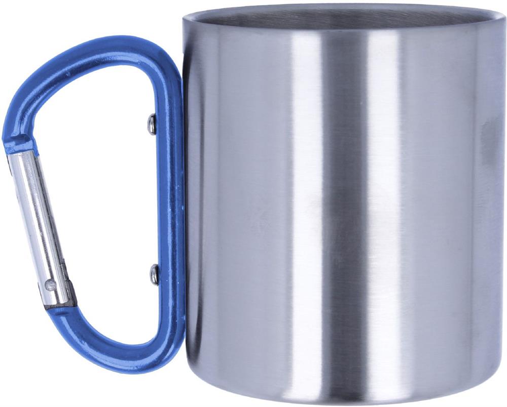 Mug inox double paroi 220 ml personnalisé TRUMBO, gauche
