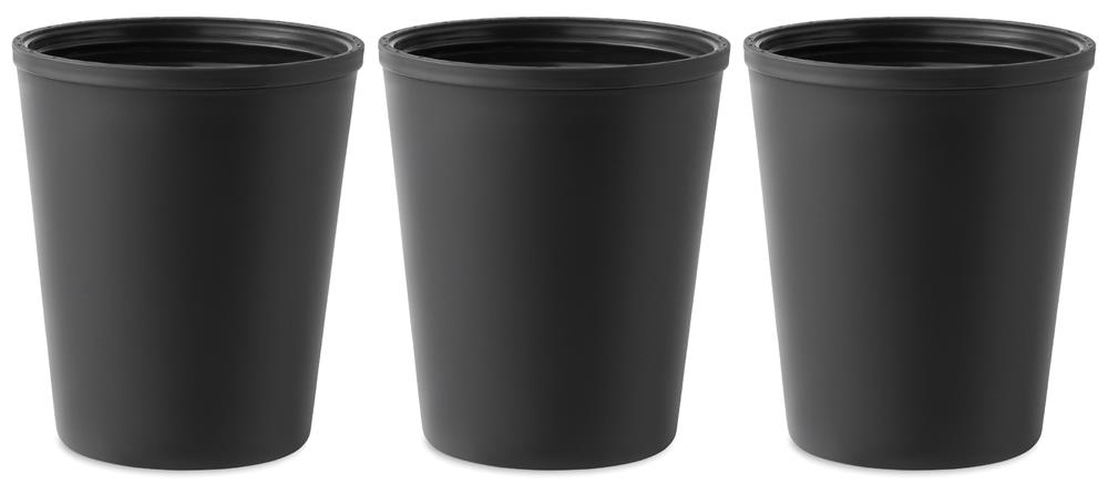 Gobelet double paroi PP 300 ml personnalisé TRIDUS, tour complet