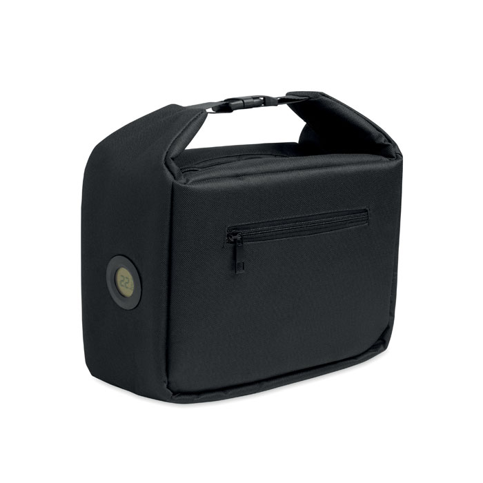 Sac isotherme 5 L à indicateur personnalisé WINTRY, Noir