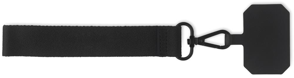 Dragonne téléphone polyester personnalisée CELESTE, bandeau côté 1