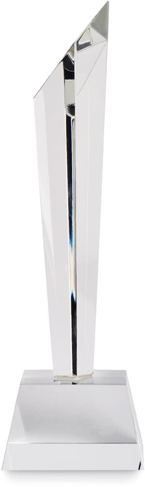Trophée en cristal en coffret personnalisé DIAWARD, base côté 2