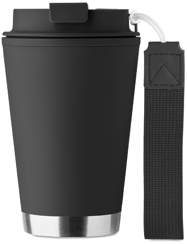Gobelet double paroi PP recyclé 300 ml personnalisé TOPIZ, devant bas