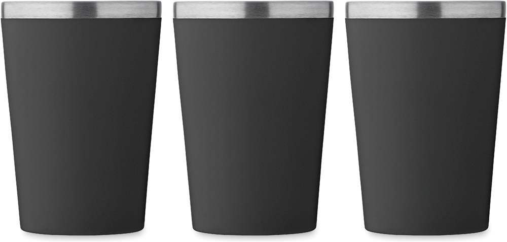 Gobelet céramique et inox 350 ml personnalisé BLERM, tour complet