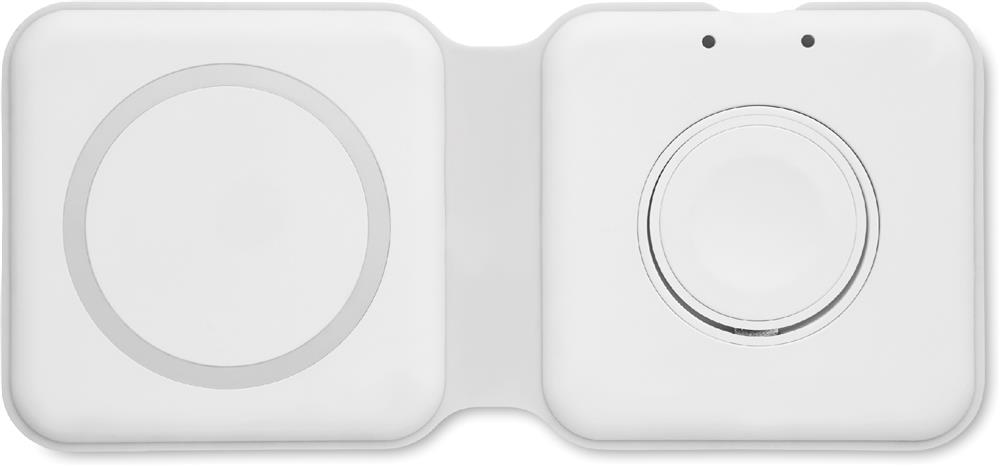 Chargeur sans fil 15 W pliable 2 en 1 personnalisé FLIP, côté 2