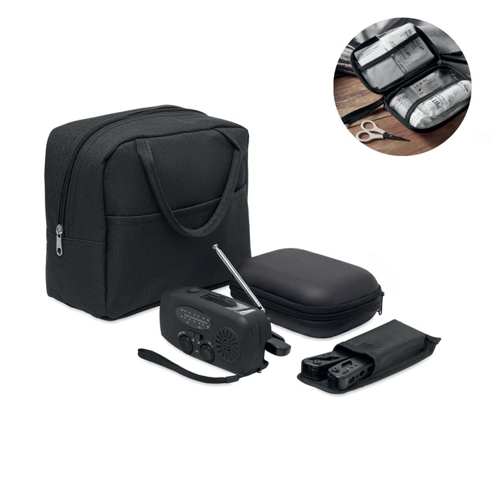 Kit d'urgence radio et secours personnalisé SAFENEST