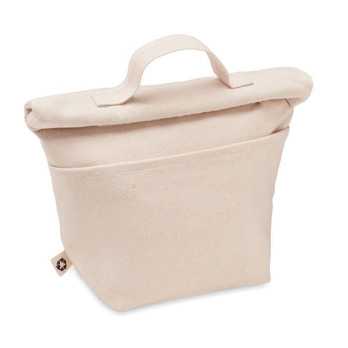 Sac isotherme coton recyclé beige personnalisé RECOBA