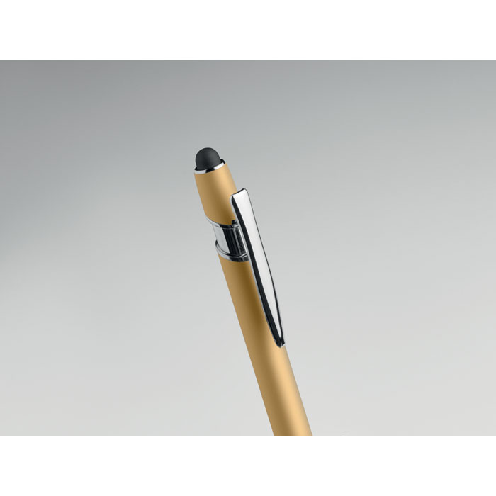 Stylo aluminium recyclé toucher gomme personnalisé SIPARO