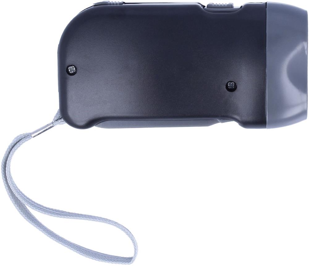 Lampe dynamo 2 LED personnalisée ROBIN, dessous