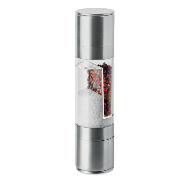Moulin sel et poivre 2 en 1 inox personnalisé MOLIN