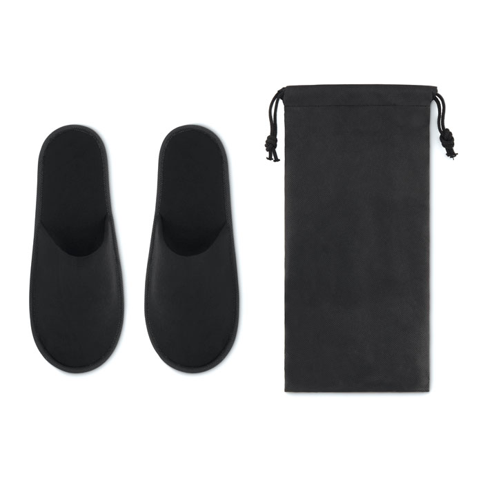 Chaussons d'hôtel avec pochette personnalisés FLIP FLAP