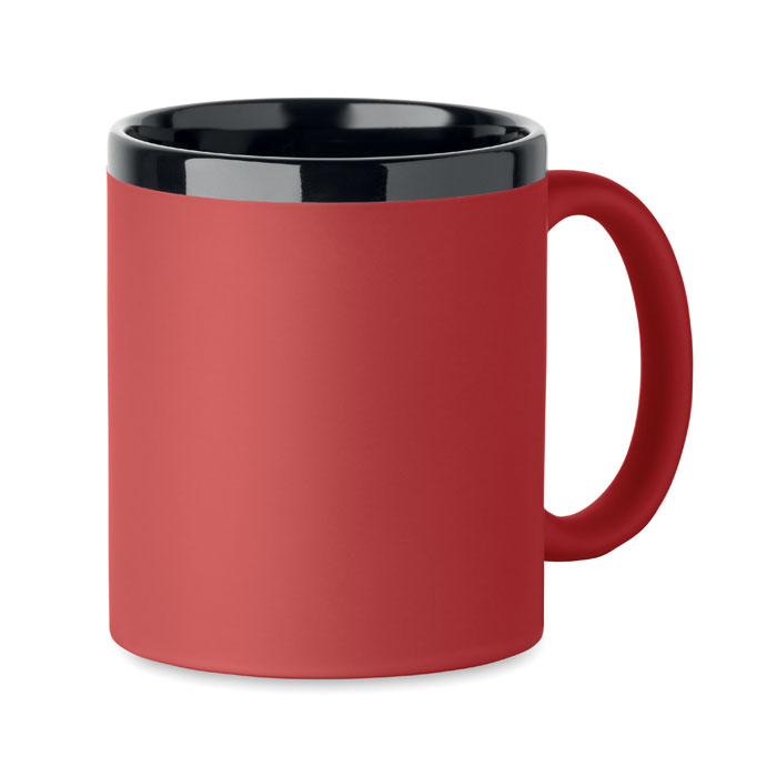 Mug céramique toucher doux 300 ml personnalisé RUBY