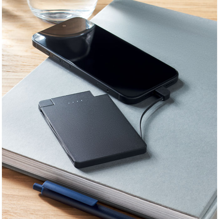 Batterie externe magnétique 2500 mAh personnalisée SLIMPO