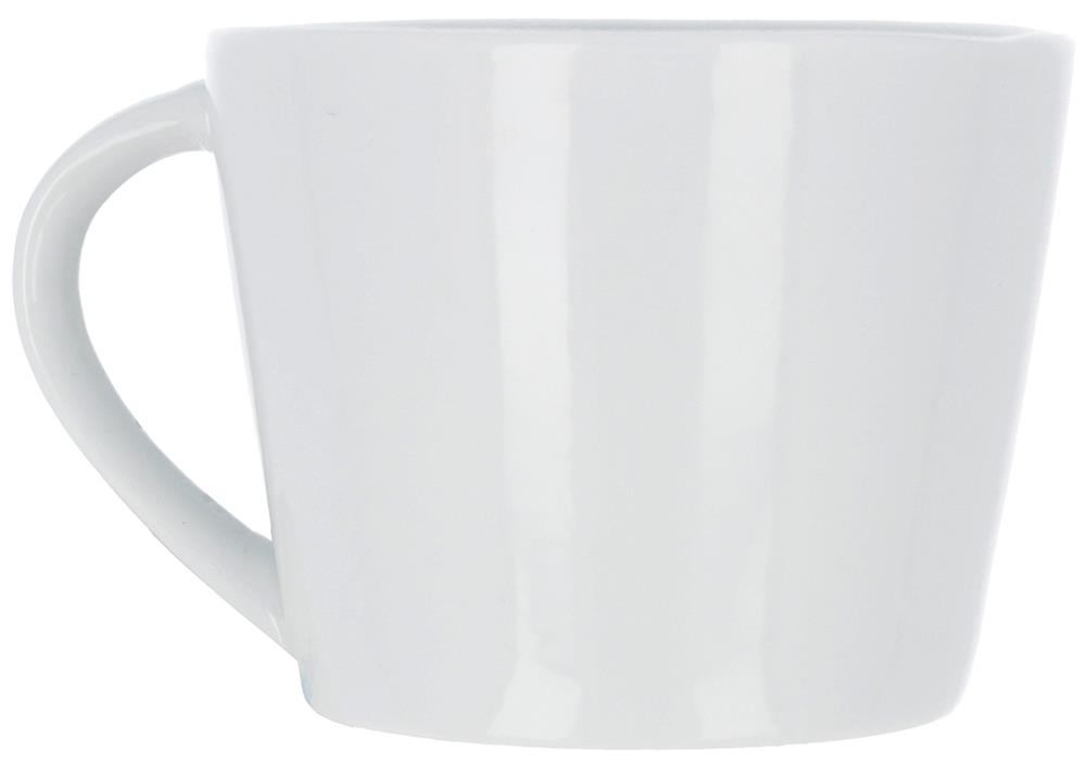 Tasse cappuccino 160 ml et soucoupe personnalisée PARIS, gauche