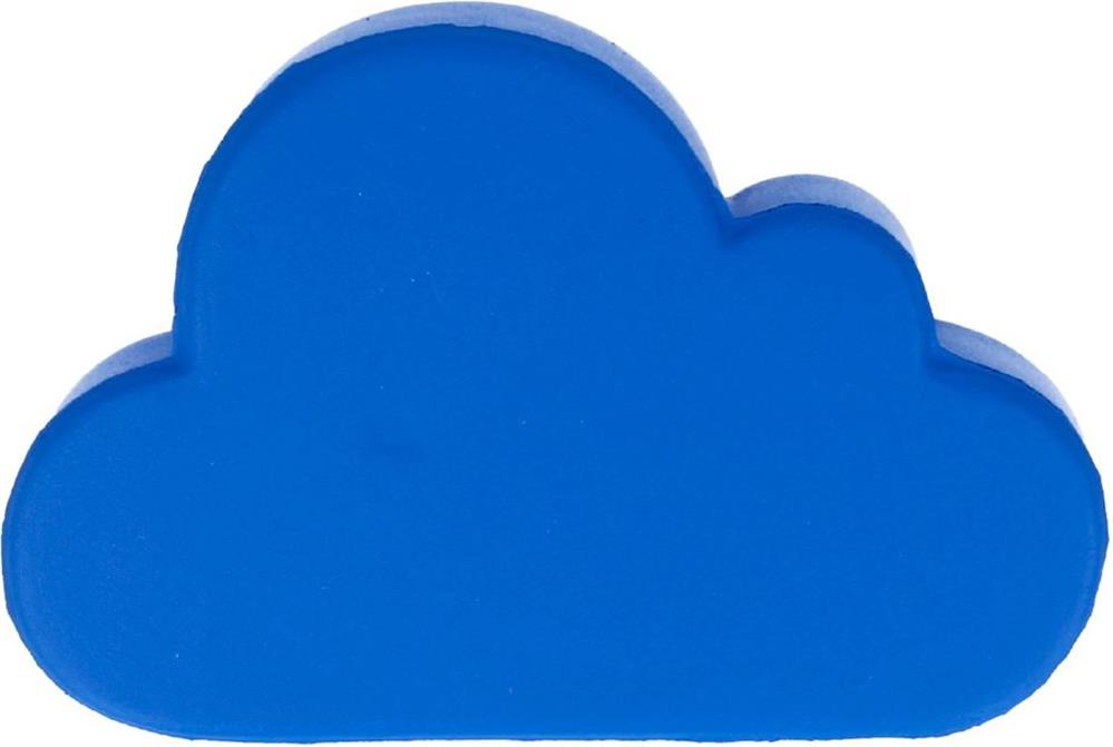 Anti-stress nuage en PU personnalisé CLOUDY, dos