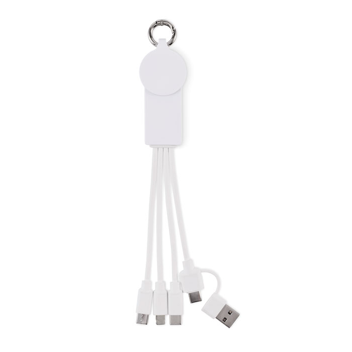 Porte-clés câble de charge 2 en 1 personnalisé ICAB