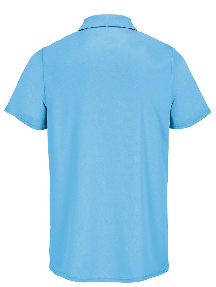 Polo sport polyester recyclé personnalisé PITCHER, dos