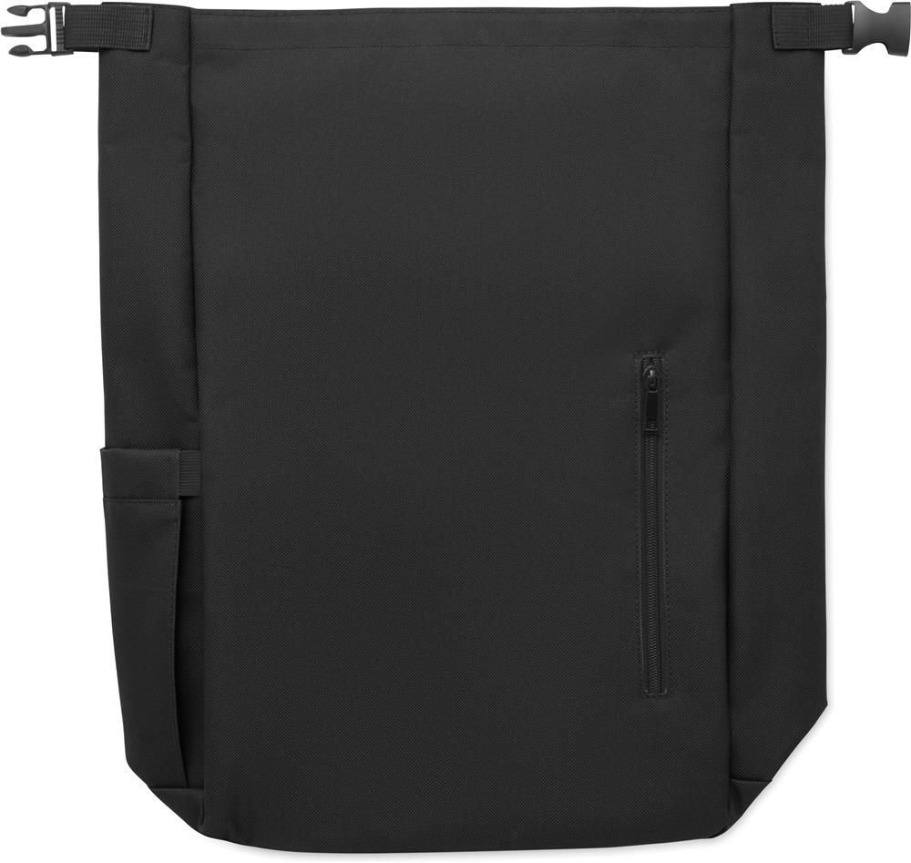 Sac à dos enroulable 15 pouces RPET personnalisé UNITON, devant