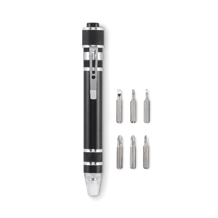 Stylo tournevis aluminium recyclé personnalisé TUBULAR