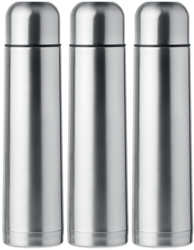 Bouteille isotherme inox 900 ml personnalisée BIG CHAN, tour complet (impression numérique 360)