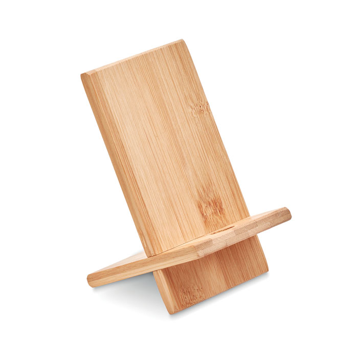Support téléphone bambou FSC personnalisé WHIPPY, Bois
