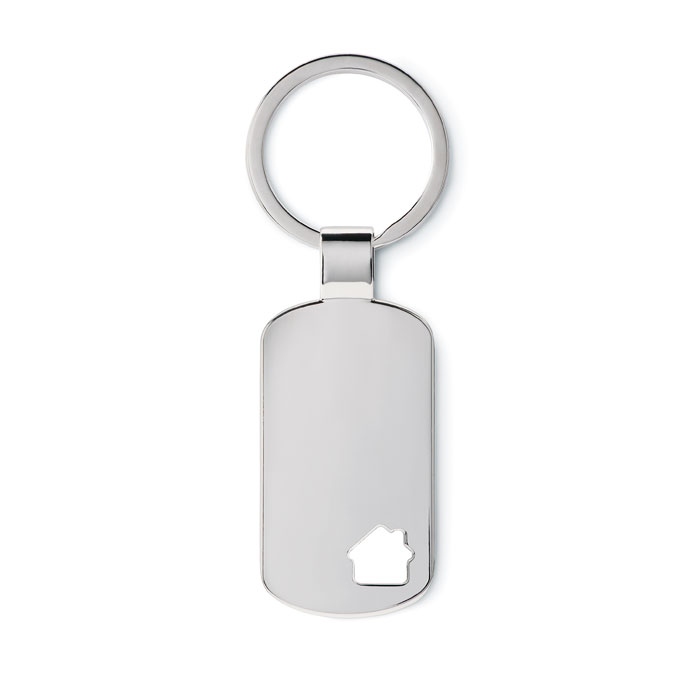 Porte-clés métal maison personnalisé HOUSE KEY