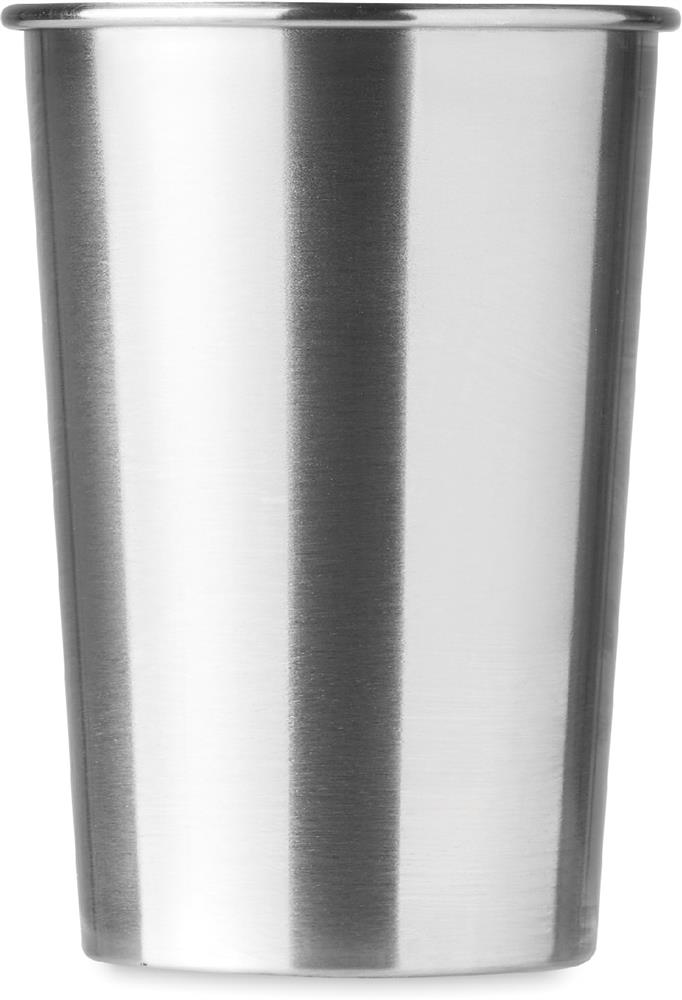 Gobelet inox 350 ml personnalisé BONGO, devant haut