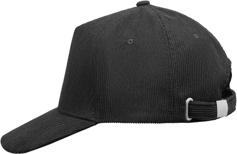 Casquette velours côtelé personnalisée WALE, côté gauche