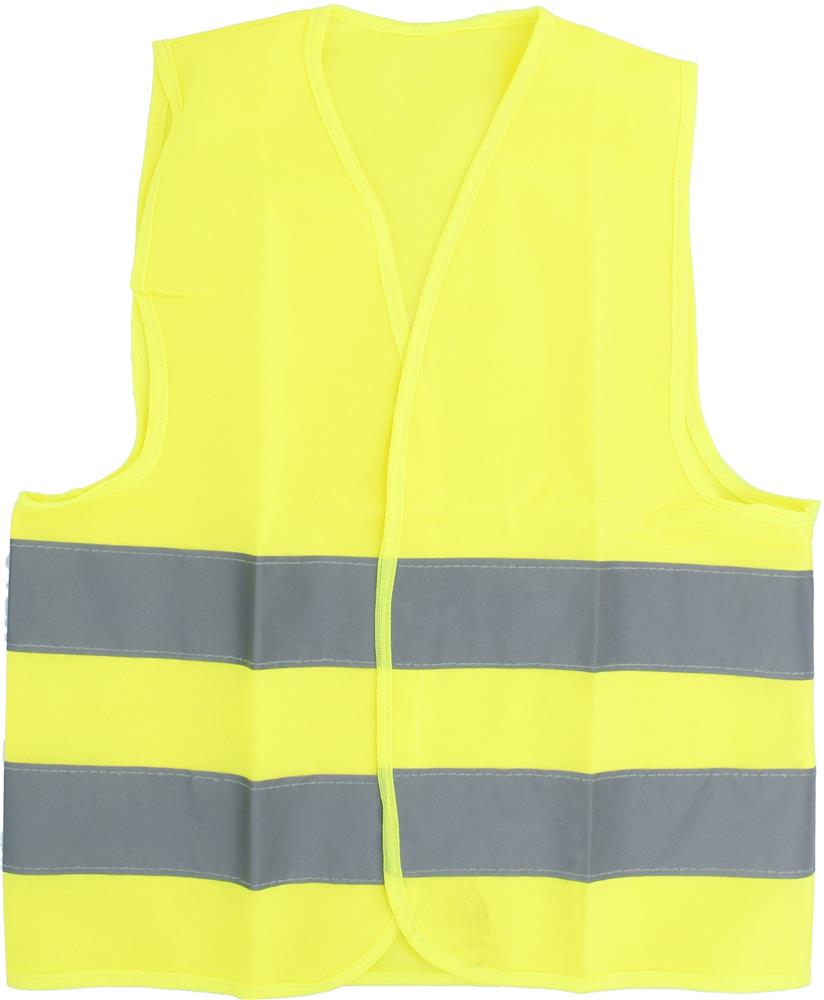 Gilet haute visibilité enfant personnalisé MINI VISIBLE, poitrine droite