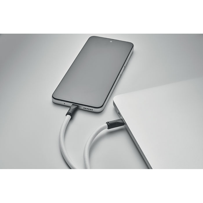 Cordon tour de cou câble USB-C 60 W personnalisé COCHARGE