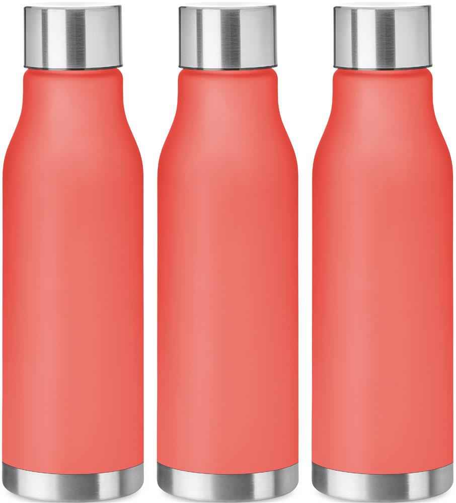 Bouteille RPET 600 ml personnalisée GLACIER RPET, tour complet (impression numérique 360)