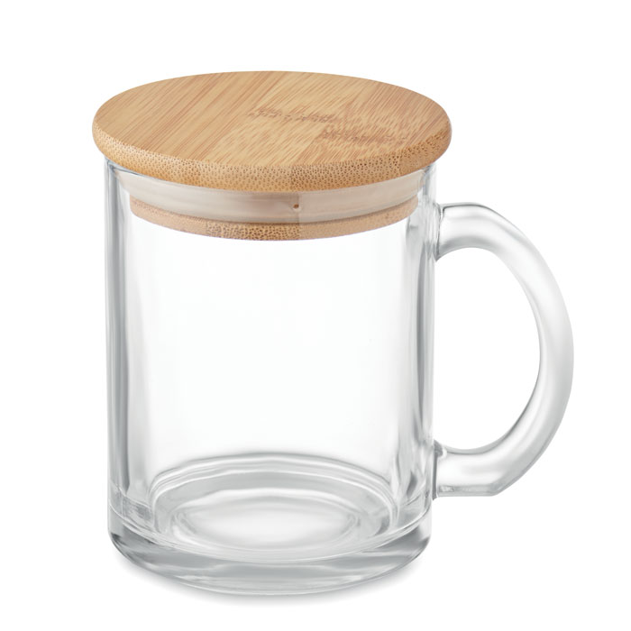 Mug verre recyclé 300 ml personnalisé CELESTIAL