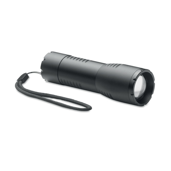 Lampe torche LED zoom aluminium personnalisée ENTA