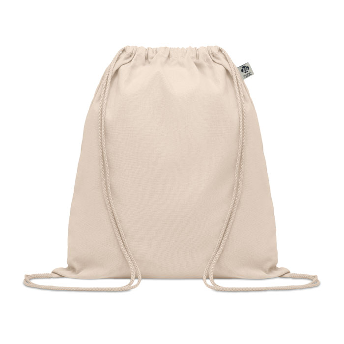 Sac à cordon coton bio 140 g/m² personnalisé YUKI
