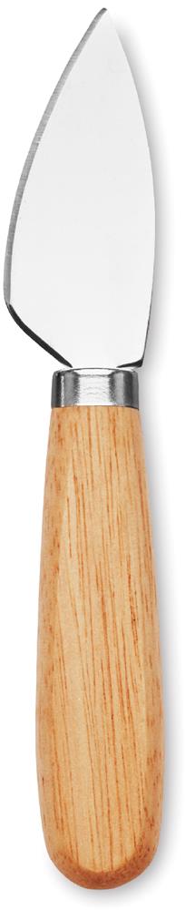 Couteaux à fromage inox et hévéa personnalisés CAMEMBERT, fromage couteau 3