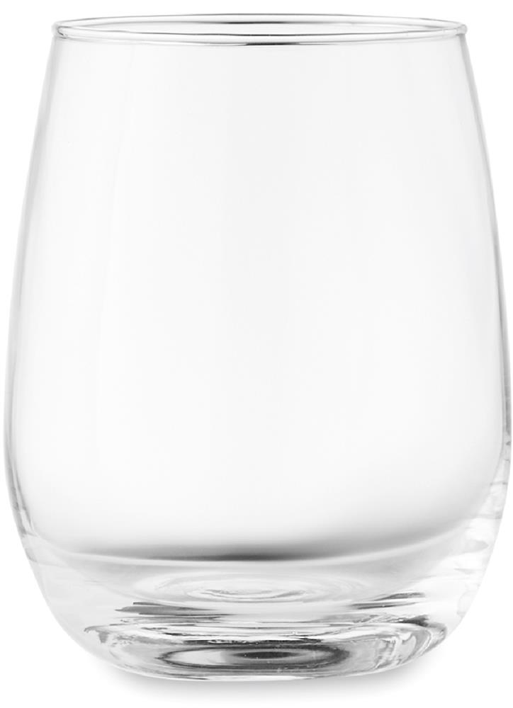 Verre recyclé 420 ml personnalisé DILLY, devant (tampographie)