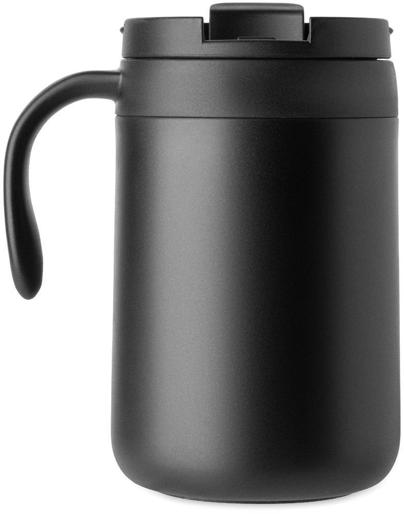 Mug isotherme 450 ml filtre à café personnalisé CAFETITO, gauche