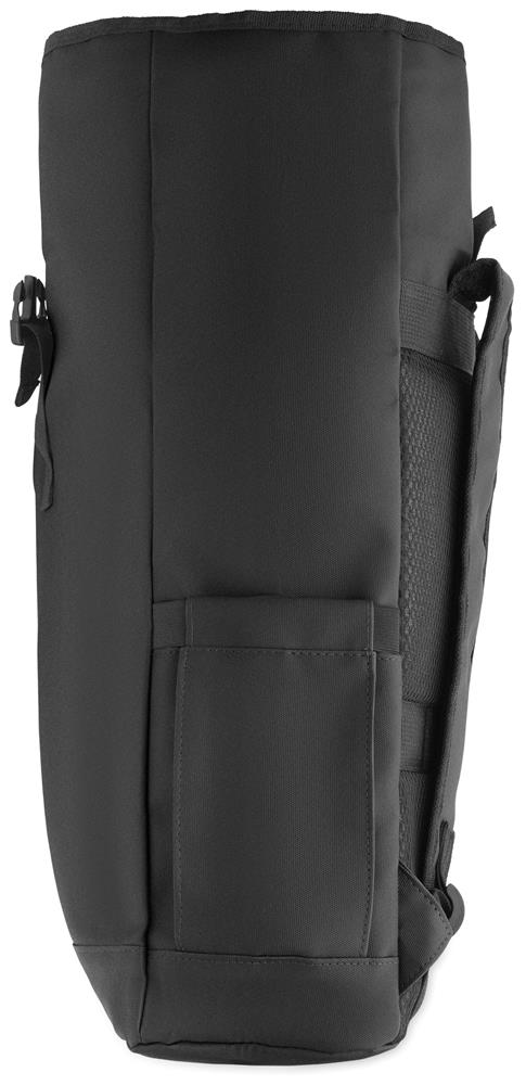 Sac à dos ordinateur RPET 600D personnalisé BANGKOK ROLL, poche droite
