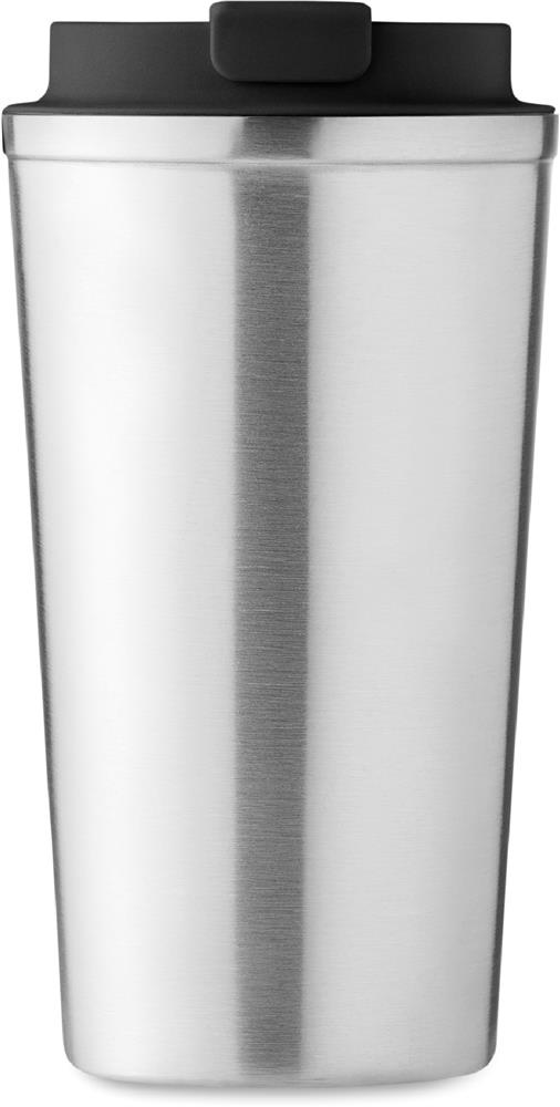 Gobelet isotherme inox recyclé 510 ml personnalisé BRACE +, devant bas