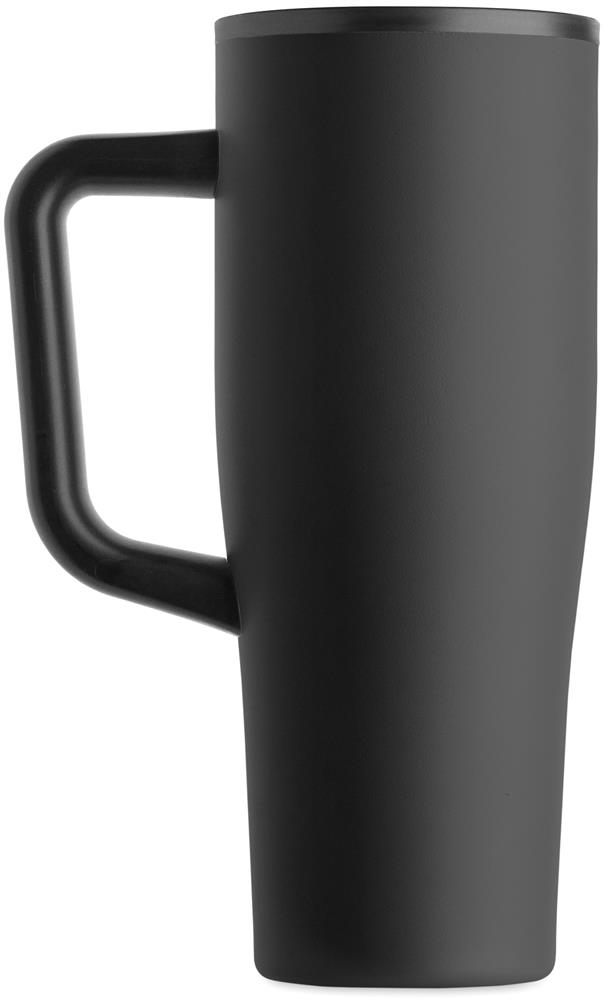 Gobelet isotherme inox recyclé 900 ml personnalisé ATLANTA, gauche