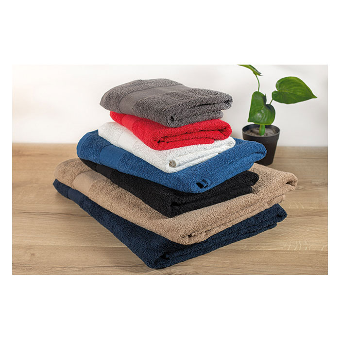 Serviette coton bio 100x50 cm personnalisée TERRY