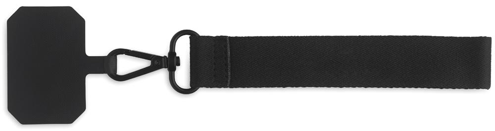 Dragonne téléphone polyester personnalisée CELESTE, bandeau côté 2