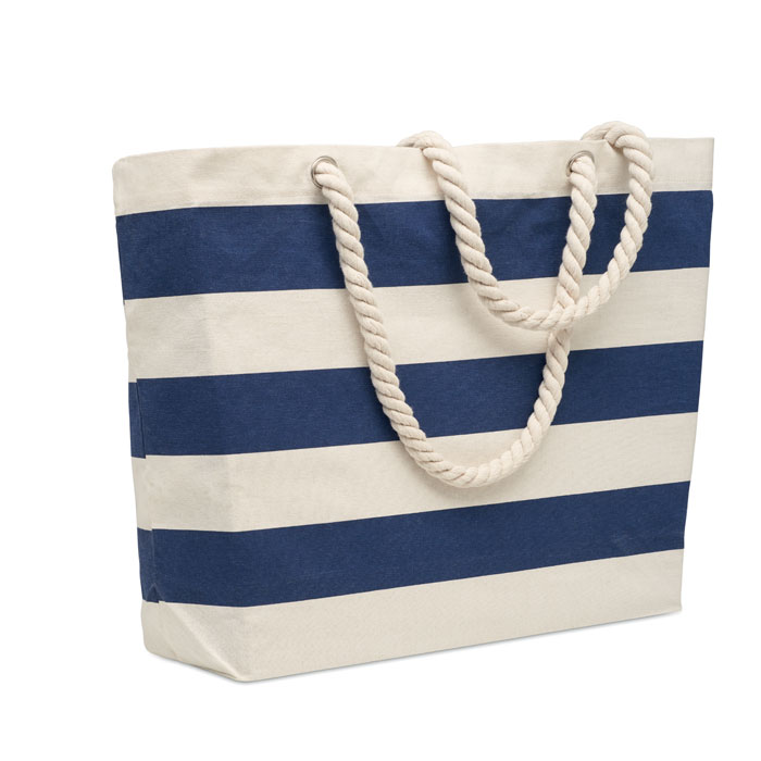 Sac de plage rayé coton 220 g/m² personnalisé HEAVEN STRIPE